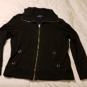 Turtleneck zipper sweater